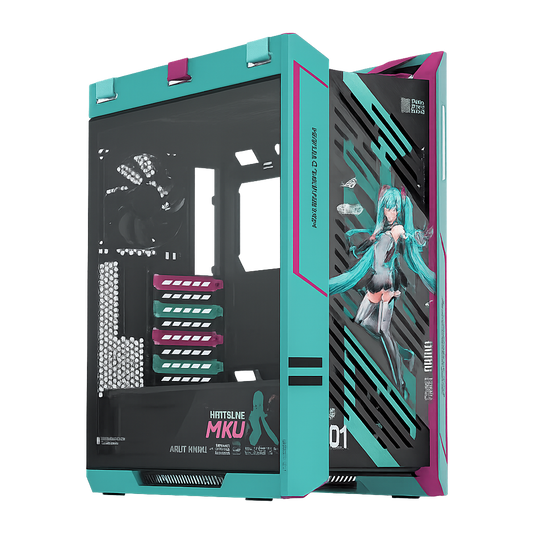 PCBuilder Ryzen 7 9800X3D HATSUNE MIKU Windows 11 Gaming PC