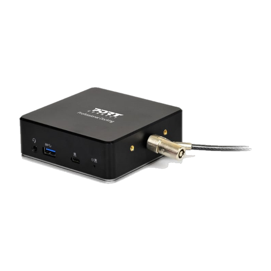 Port USB Type-C to 1 x RJ45|2 x USB3.1 Gen1|2 x HDMI|1 x Type-C|1 x USB3.1 Gen1 | Apple Charging 2.4A|1 x Aux Dock - Black