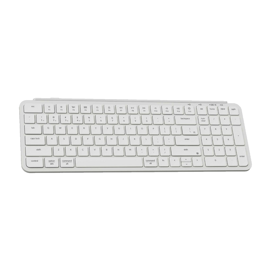 Keychron B2 Pro Ultra-Slim 96% Wireless Keyboard - Ivory White