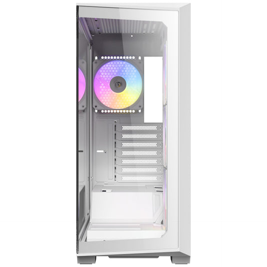 Antec C3 ARGB ATX | Micro-ATX | ITX ARGB Mid-Tower Gaming Chassis - White