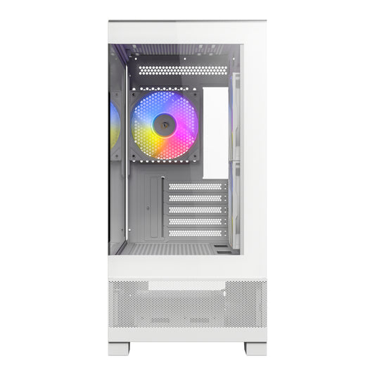 Antec CX500M Micro-ATX | ITX ARGB Mini-Tower Gaming Chassis Type-C - White