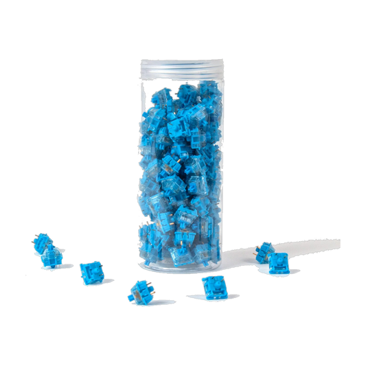 Keychron Blue Gateron Phantom Switches 110 pcs
