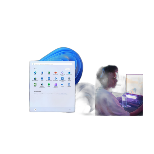PCBuilder AMD Ryzen 7 5700G Home Master Windows 11 Desktop PC