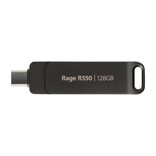 Patriot RAGE R550 128GB USB 3.2 GEN 1 Swing Type-A+C Dark Shadow