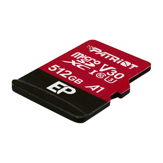 Patriot EP V30 A1 512GB Micro SDXC Card + Adapter