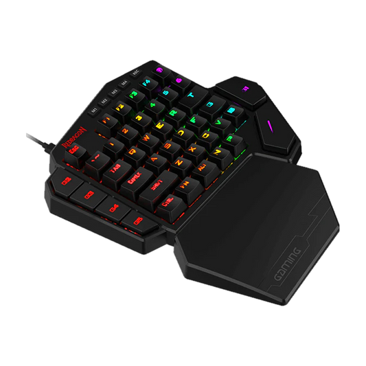 REDRAGON Diti Elite Pro One-Handed RGB Wireless Mechanical Gaming Keyboard - Black