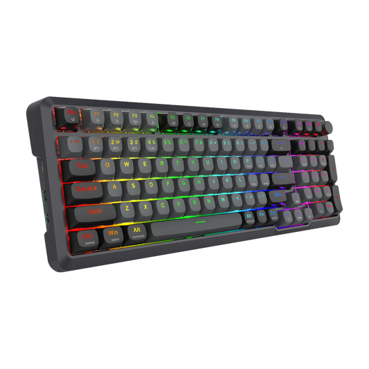 REDRAGON BRAGI PRO Wireless Mechanical Keyboard RGB 98key Design - Black