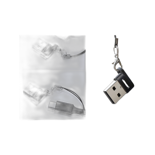 UGREEN USB A Male to USB-C Female Adapter Black