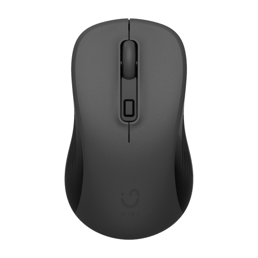 WINX Click Easy 1600DPI 2.4GHz Wireless Mouse - Black