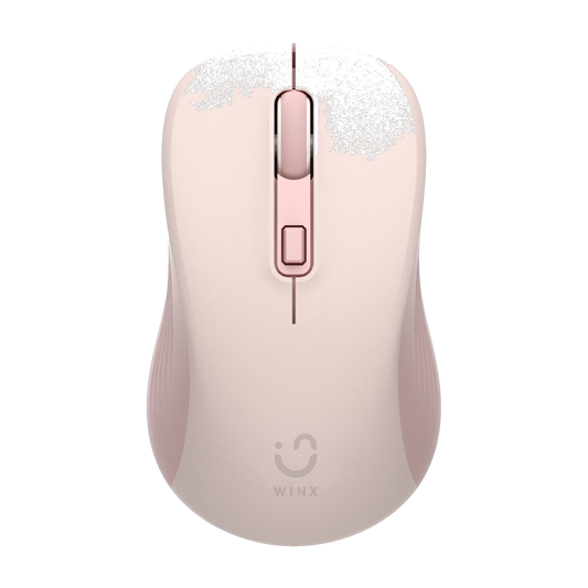 WINX Click Easy 1600DPI 2.4GHz Wireless Mouse - Pink