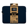 Port MILANO II ECO SLEEVE 13/14" - NAVY BLUE