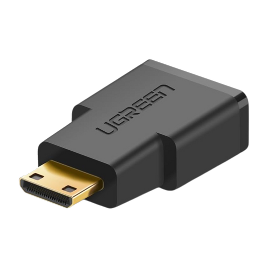 UGREEN Mini HDMI M to HDMI F Adapter Black