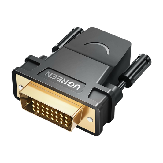UGREEN DVI 24+1 Male to HDMI Female Adapter (Black)