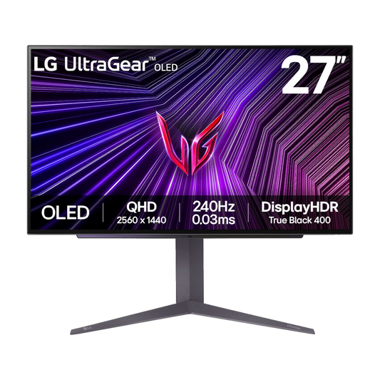 LG UltraGear 27" QHD OLED Gaming 240Hz 0,03ms