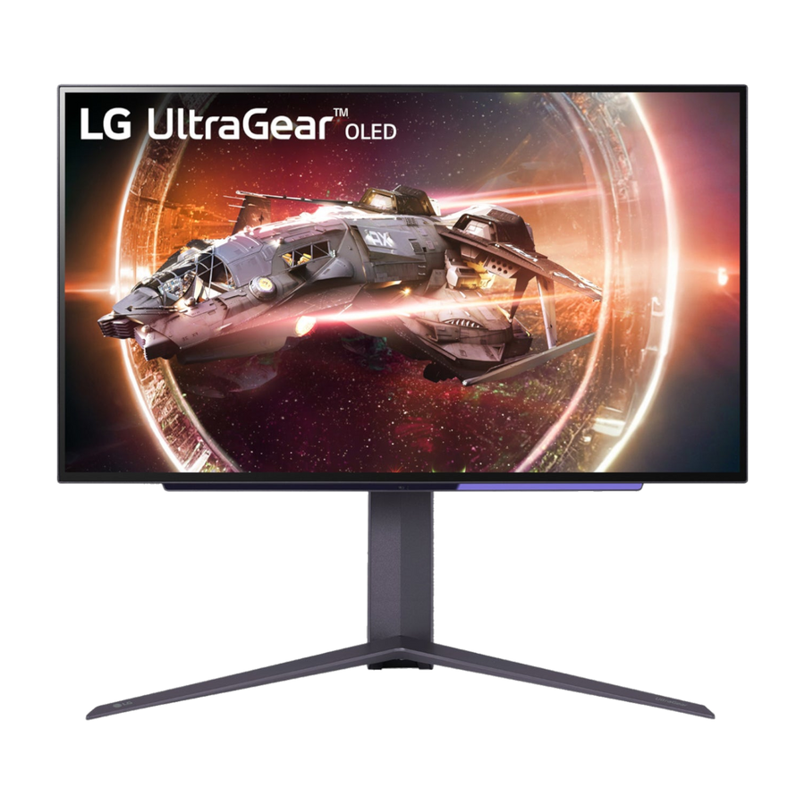 LG UltraGear 27" QHD OLED Gaming 240Hz 0,03ms