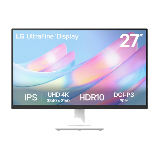 LG UltraFine 27" 4K UHD IPS Monitor - White