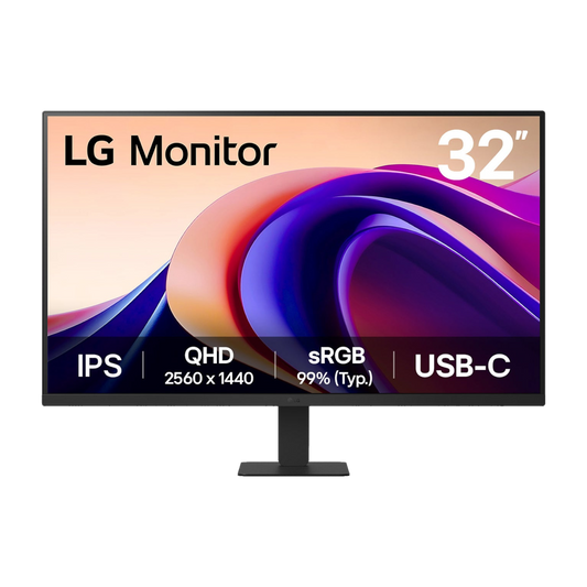 LG UltraFine 32" QHD IPS Monitor 100Hz with USB-C