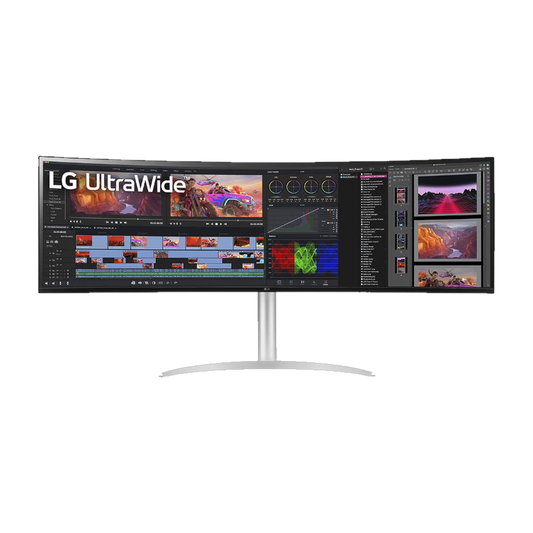 LG UltraWide 49" Dual-QHD IPS Curved Monitor 144Hz with USB-C incl Speakers