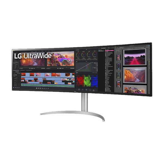 LG UltraWide 49" Dual-QHD IPS Curved Monitor 144Hz with USB-C incl Speakers