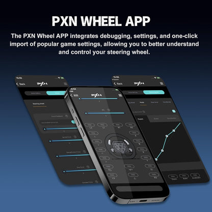 PXN V99 270/900 degree FFB racing wheel with pedals/shifter
