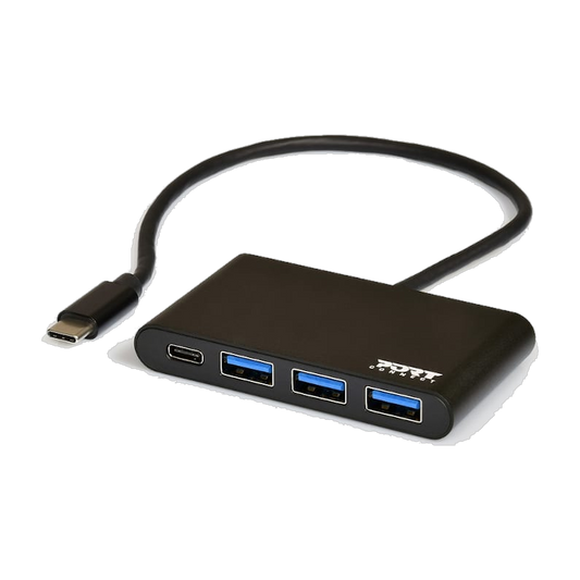 Port USB Type-C to 3xUSB3.0 1xType-C PD 4 Port Hub