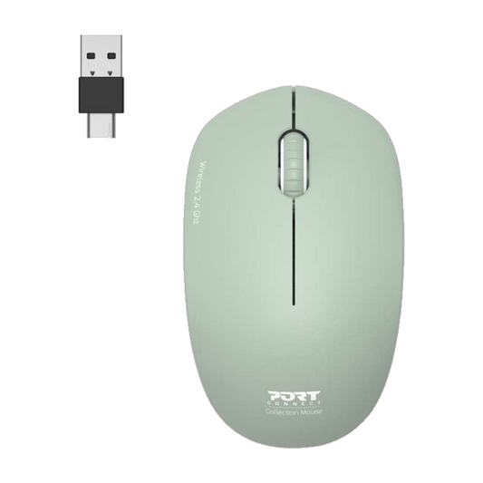 Port Mouse Collection II RF Olive 2 Year Warranty