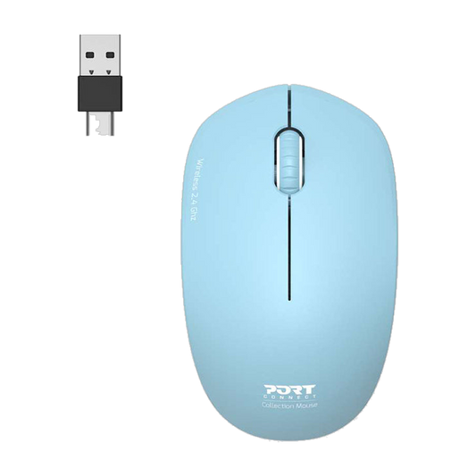 Port Mouse Collection II RF Azur 2 Year Warranty