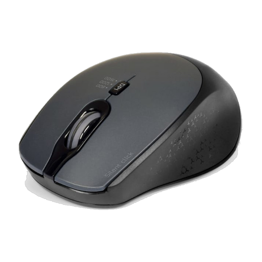 Port Mouse Office Pro Silent RF Black 3 Year Warranty