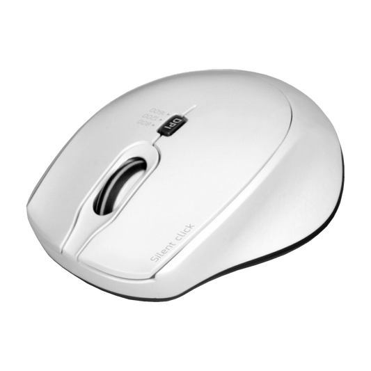 Port Mouse Office Pro Silent RF White 3 Year Warranty