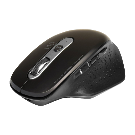 Port Mouse Office Executive Rechargable BT & RF Black 3 Year Warranty