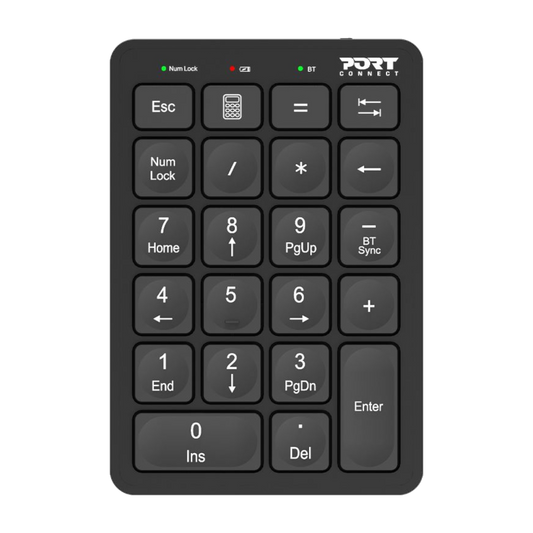 Port Bluetooth Recharge Numeric Keypad