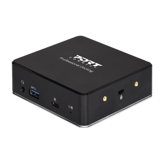 Port USB Type-C to 1 x RJ45|2 x USB3.1 Gen1|2 x HDMI|1 x Type-C|1 x USB3.1 Gen1 | Apple Charging 2.4A|1 x Aux Dock - Black