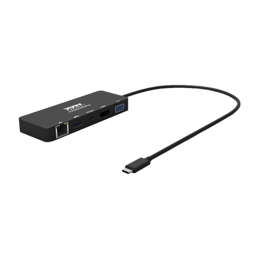 Port USB Type-C to RJ45 USB3.0 85W HDMI VGA Cable Dock