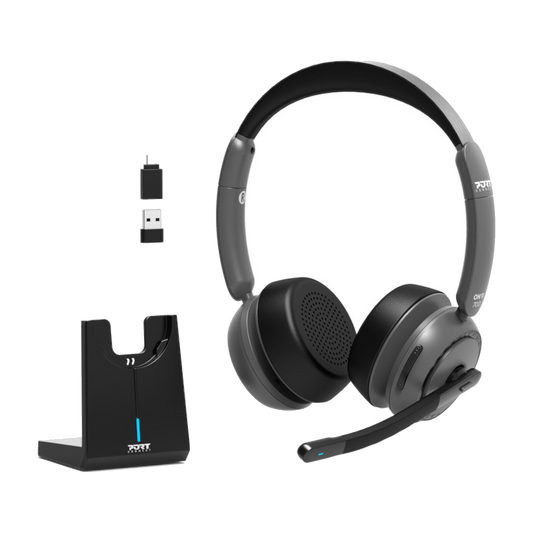 Port Headset R500 NC BIN BT Rechargable Mic 2 Year Warranty