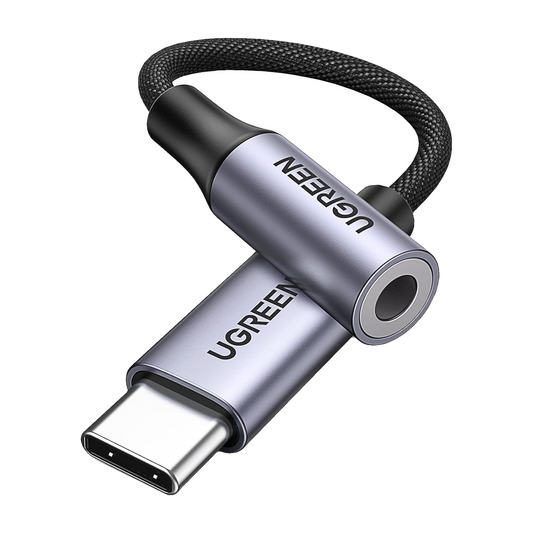 UGREEN USB-C M to 3.5MM F Space Gray 10cm