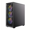 Antec AX85 ATX | Micro-ATX | ITX ARGB Mid-Tower Gaming Chassis - Black