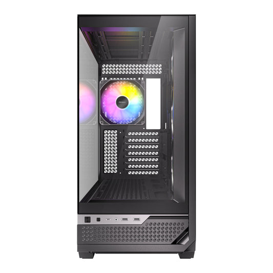 Antec C7 ARGB E-ATX | ATX | Micro-ATX | ITX ARGB Mid-Tower Gaming Chassis - Black