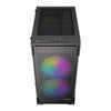 Antec VX100M Micro-ATX | ITX ARGB Mini -Tower Gaming Chassis - Black