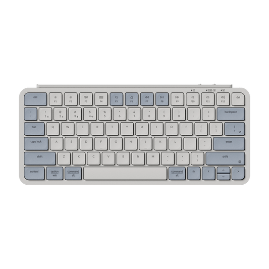 Keychron B11 Pro Ultra-Slim 75% Wireless Keyboard - Retro blue