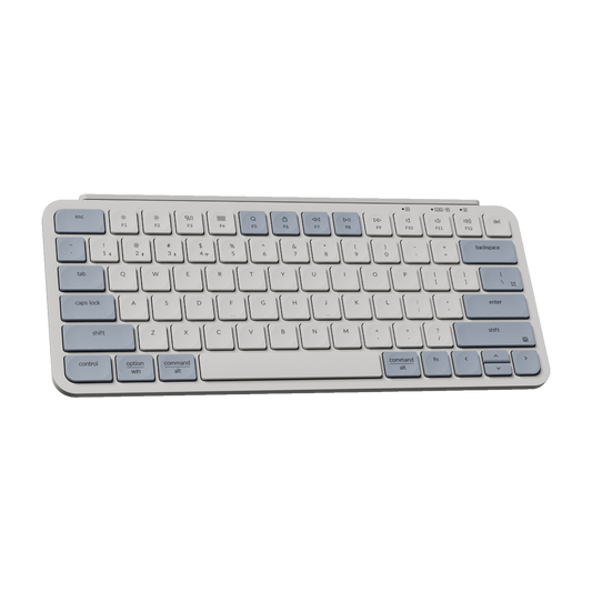 Keychron B11 Pro Ultra-Slim 75% Wireless Keyboard - Retro blue