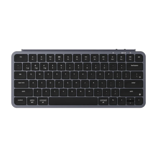 Keychron B1 Pro Ultra-Slim 75% Wireless Keyboard - Space Gray