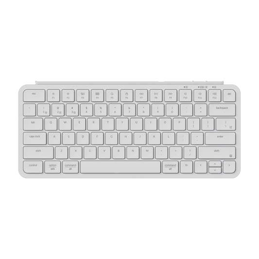 Keychron B1 Pro Ultra-Slim 75% Wireless Keyboard - Ivory White