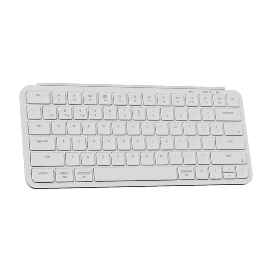 Keychron B1 Pro Ultra-Slim 75% Wireless Keyboard - Ivory White