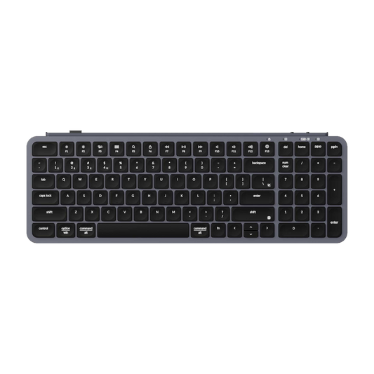 Keychron B2 Pro Ultra-Slim 96% Wireless Keyboard - Space Gray