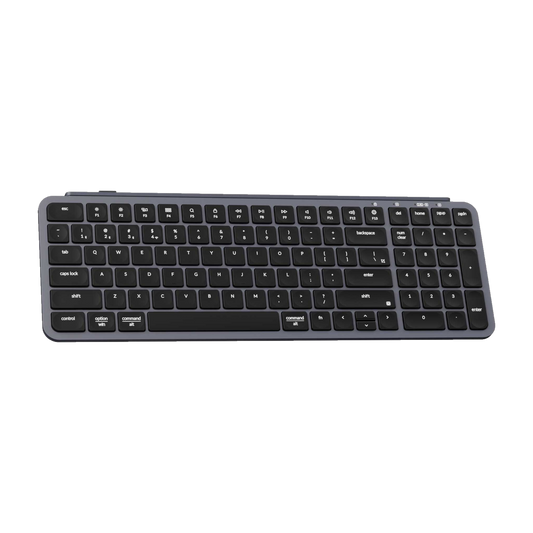 Keychron B2 Pro Ultra-Slim 96% Wireless Keyboard - Space Gray