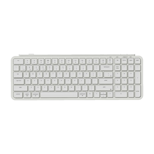 Keychron B2 Pro Ultra-Slim 96% Wireless Keyboard - Ivory White