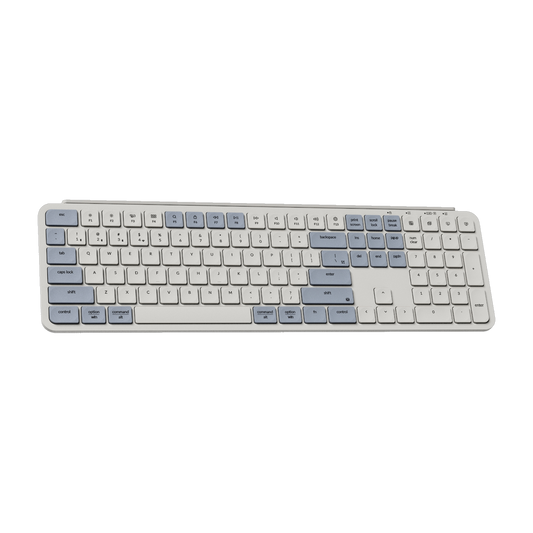 Keychron B6 Pro Ultra-Slim 100% Wireless Keyboard - Retro Blue