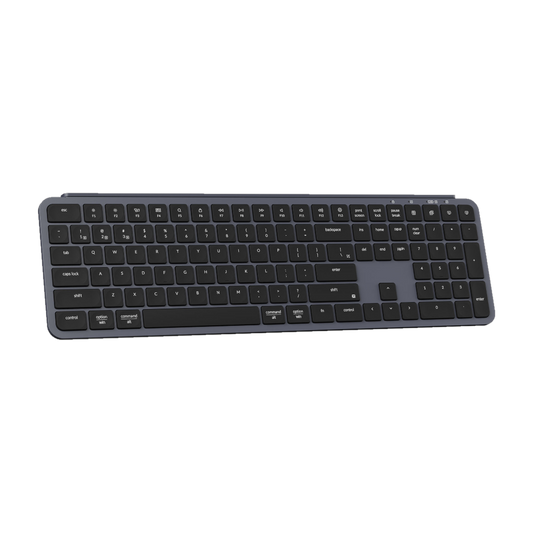 Keychron B6 Pro Ultra-Slim 100% Wireless Keyboard - Space Gray