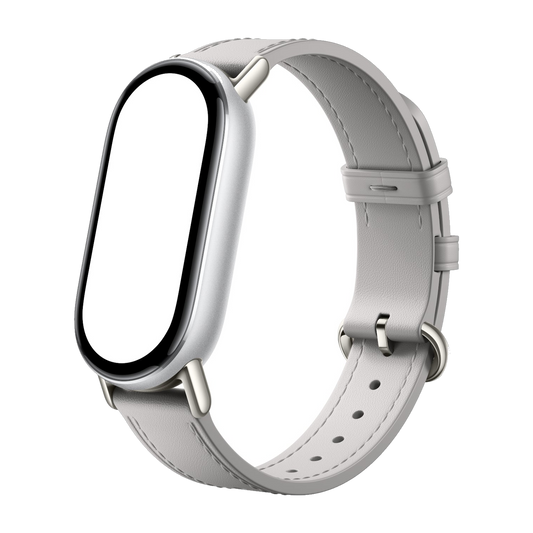Xiaomi Smart Band 10 Leather Strap - Elephant Gray