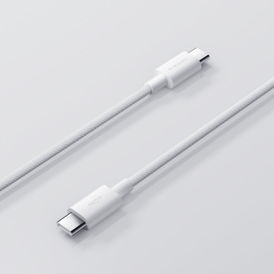 Xiaomi 3A Braided USB-C to USB-C Cable - 1m